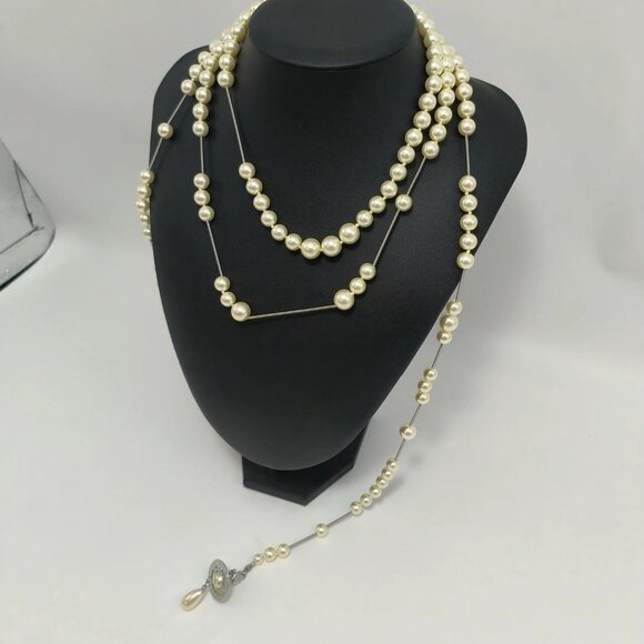 Vivienne Westwood Tiered Asymmetric Necklace - Picture 3 of 8